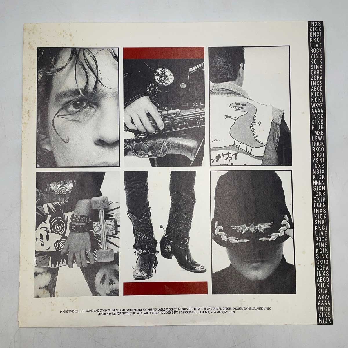 US盤 LP INXS インエクセス/Kick キック 7 81796-1/1987年 レコード
