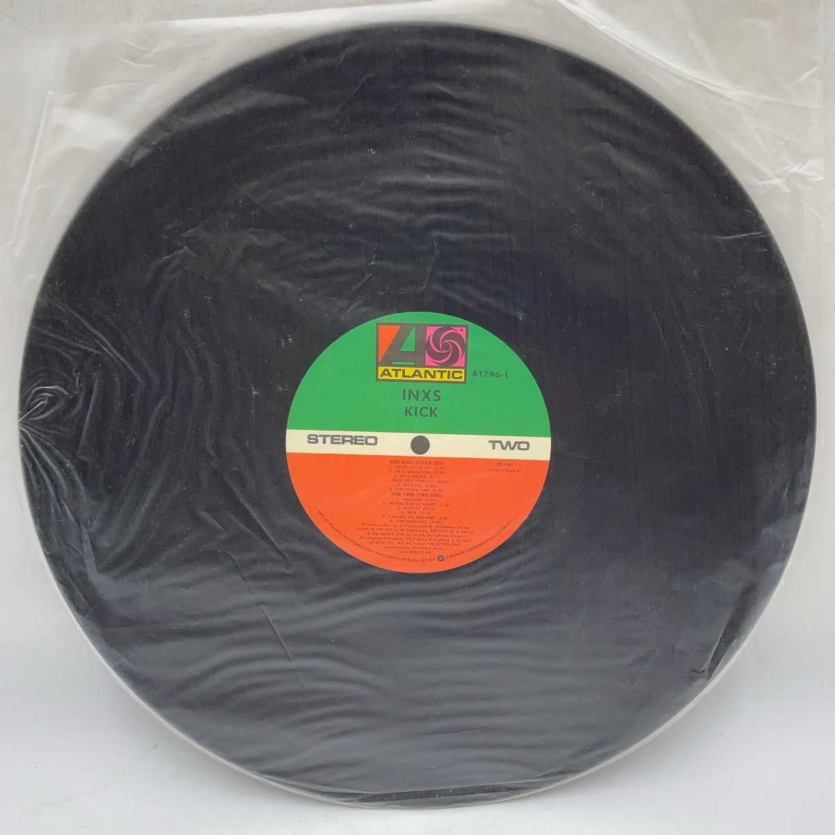 US盤 LP INXS インエクセス/Kick キック 7 81796-1/1987年 レコード
