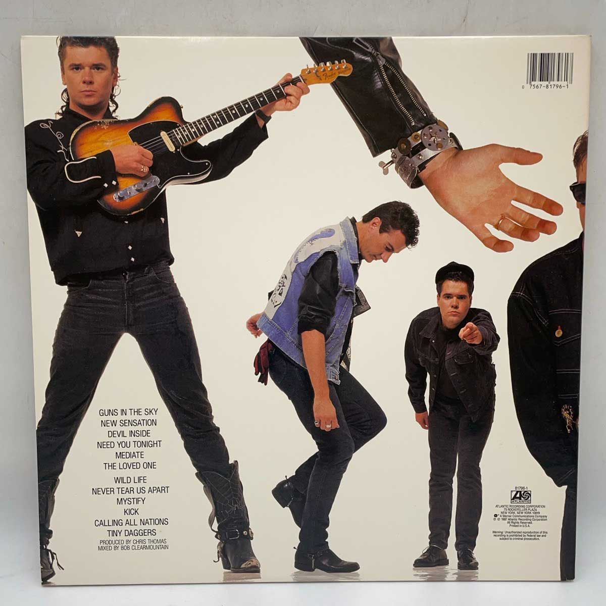 US盤 LP INXS インエクセス/Kick キック 7 81796-1/1987年 レコード