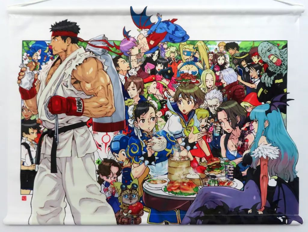 【中古】タペストリー 西村キヌ描き下ろしデザイン B2タペストリー CAPCOM STORE限定