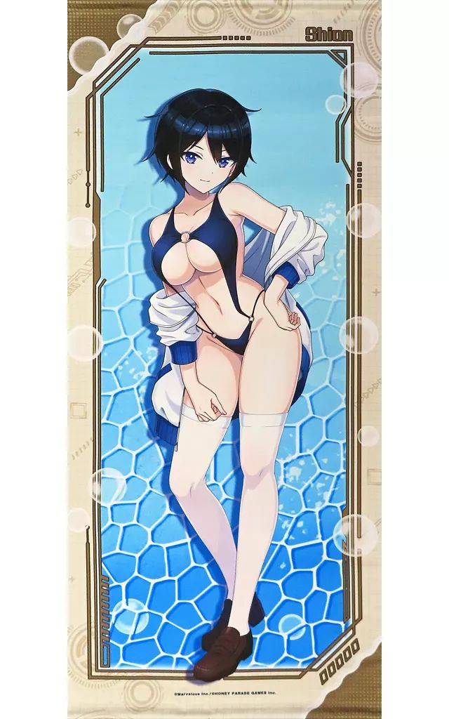 【中古】タペストリー 住乃絵紫苑 等身大タペストリー 「WEBくじ ドルフィンウェーブ -1st WAVE.-」 A賞