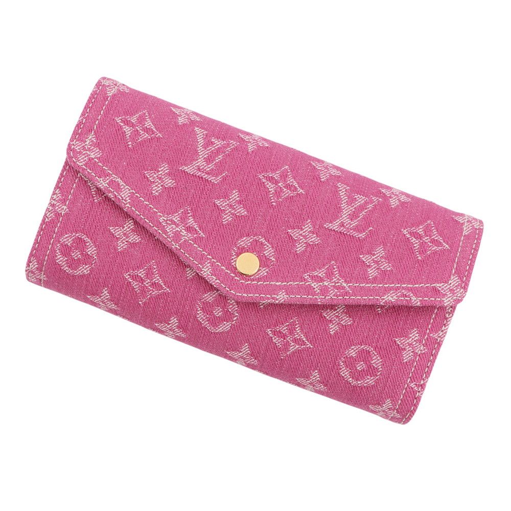 ルイヴィトン 長財布 モノグラム・デニム ポルトフォイユ・サラ M28280 LOUIS VUITTON