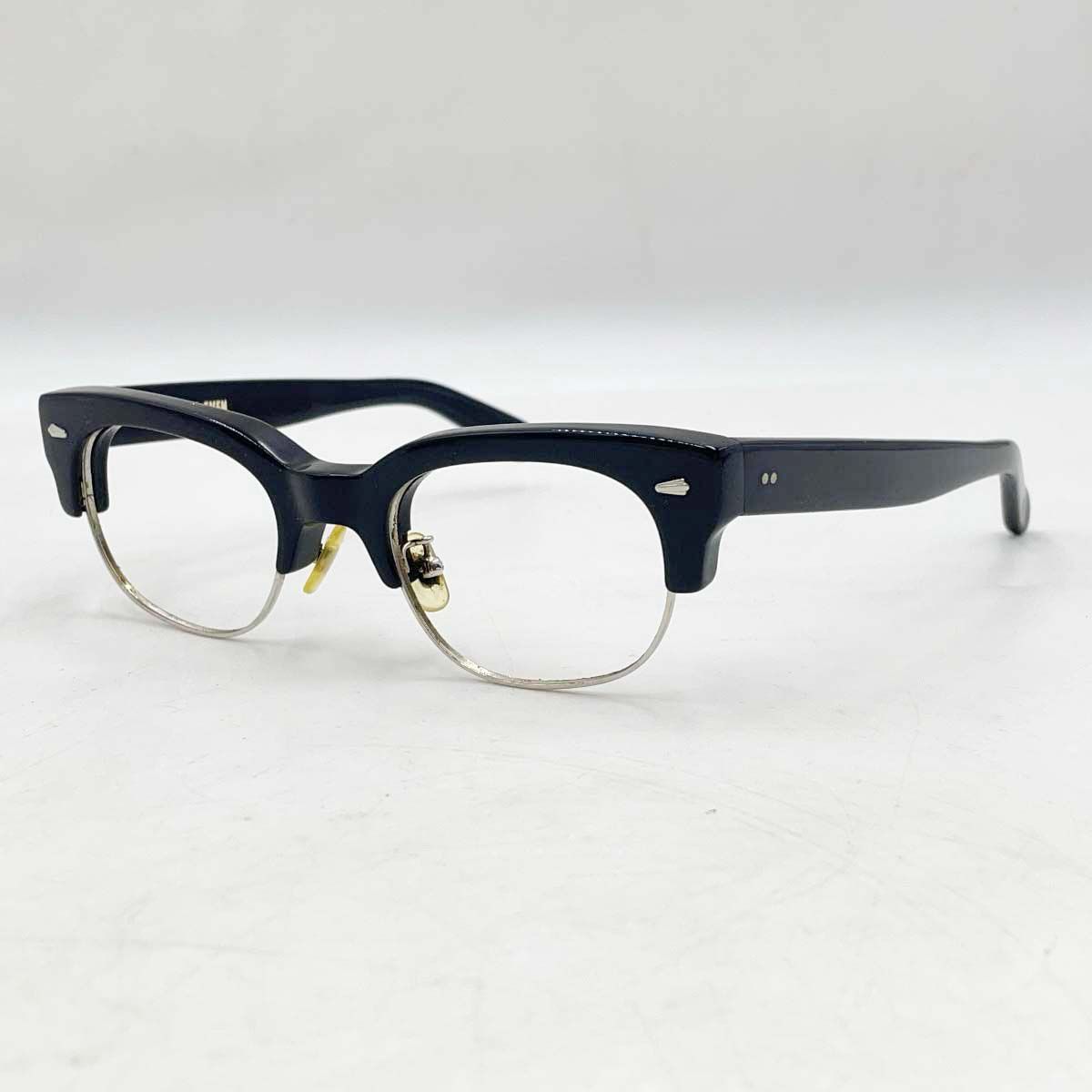 [レンズなし] EFFECTOR エフェクター EVEN 眼鏡 イーブン サーモント ブラック メンズ メガネ