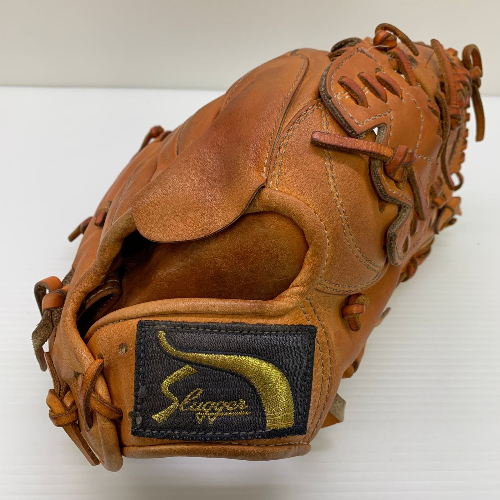 久保田スラッガー KUBOTA SLUGGER KSG-18PS 硬式 大人 一般 投手用 グローブ ピッチャー グラブ 右投げ 中古品 野球 8916
