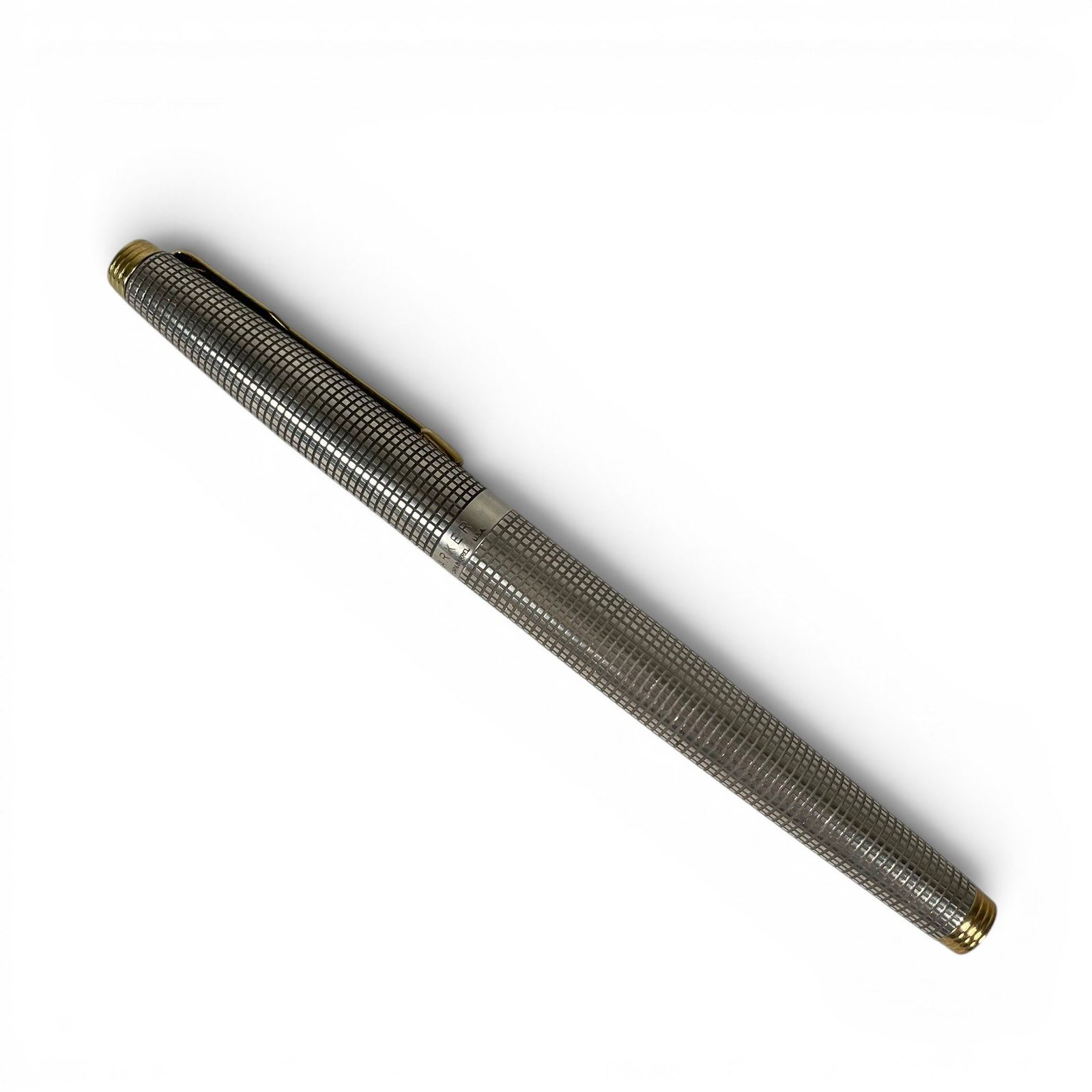 PARKER パーカー 万年筆 K18 750ニブ スターリングシルバー