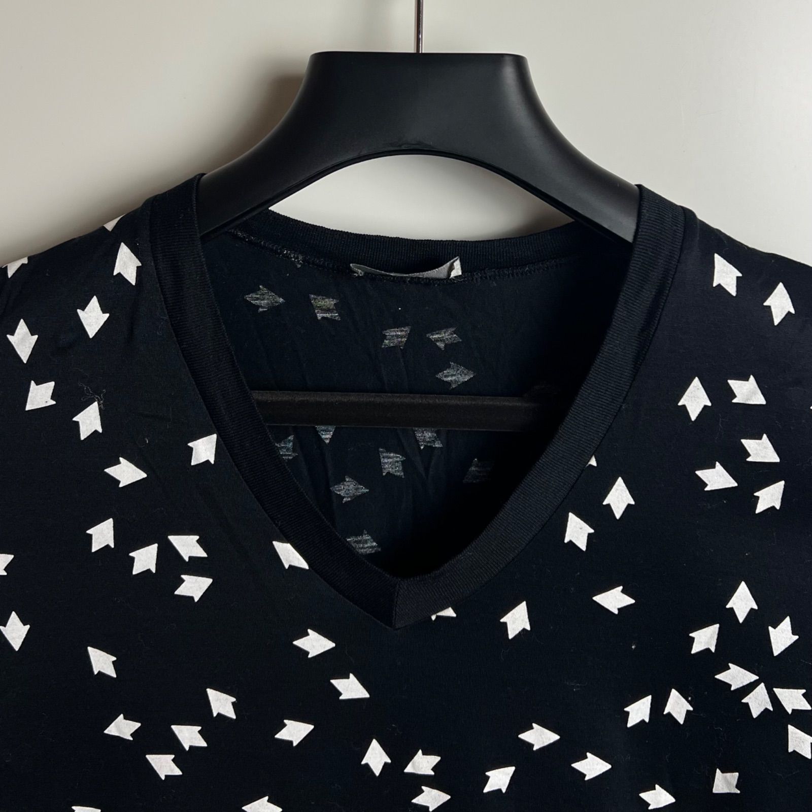 Dior HOMME 2008 08ss 00s Hedi archive all pattern V Tee XXS