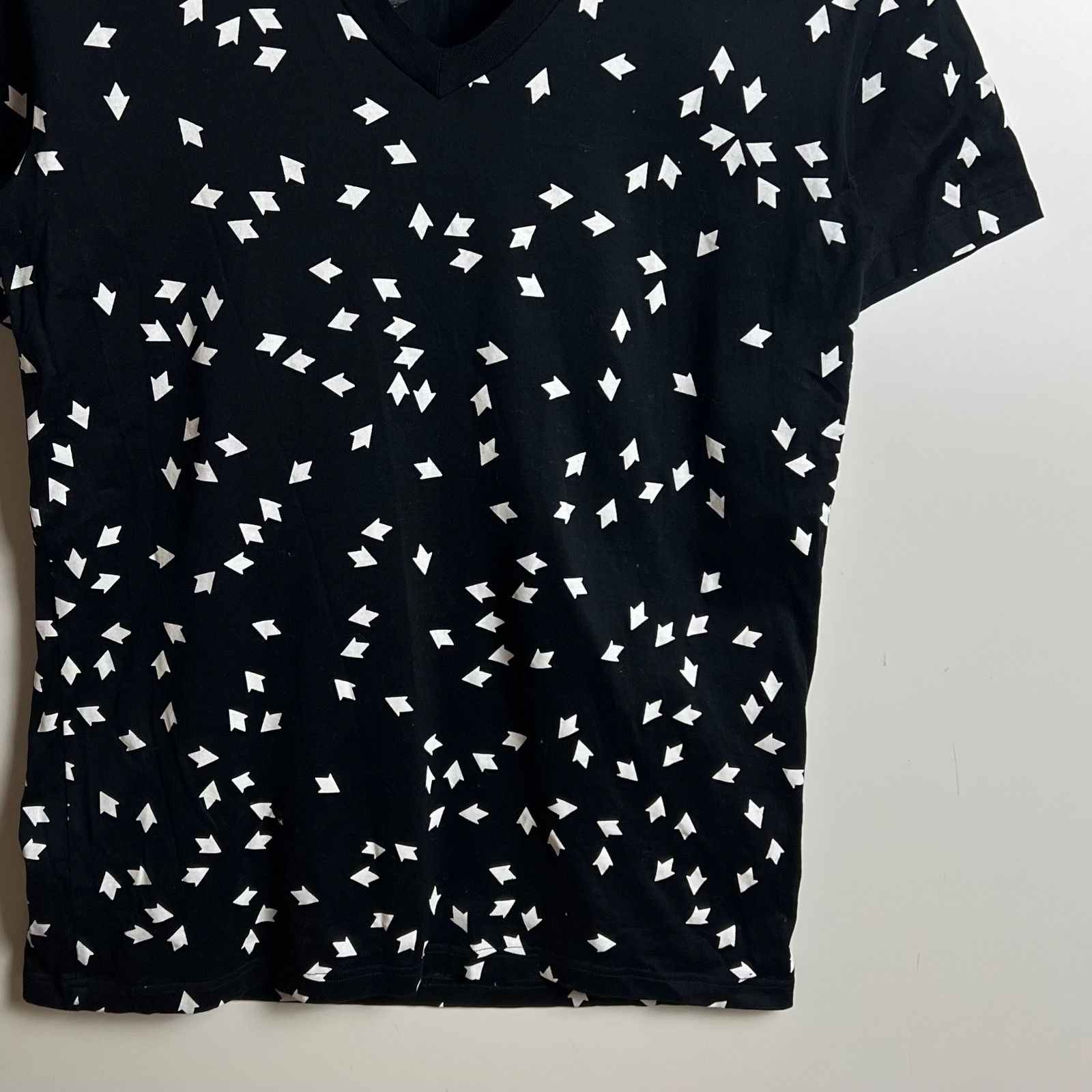 Dior HOMME 2008 08ss 00s Hedi archive all pattern V Tee XXS