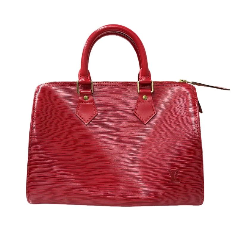 LOUIS VUITTON ルイヴィトン スピーディ25 M43017 カスティリアンレッド エピ レザー ハンドバッグ レディース 【中古】 22606K120