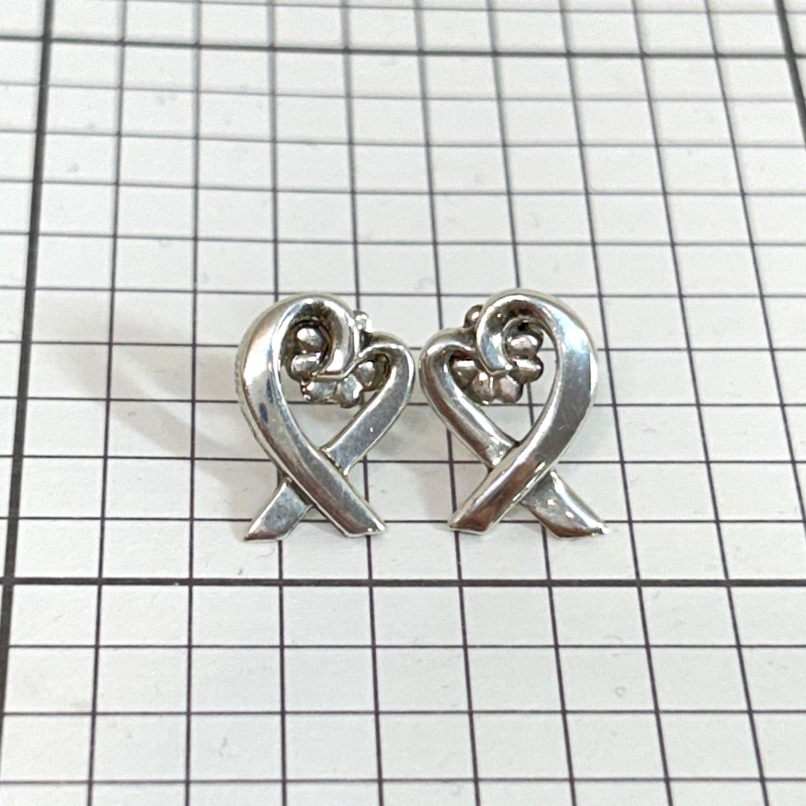 TIFFANY&co パロマピカソ ラビングハート シルバーピアス SILVER925