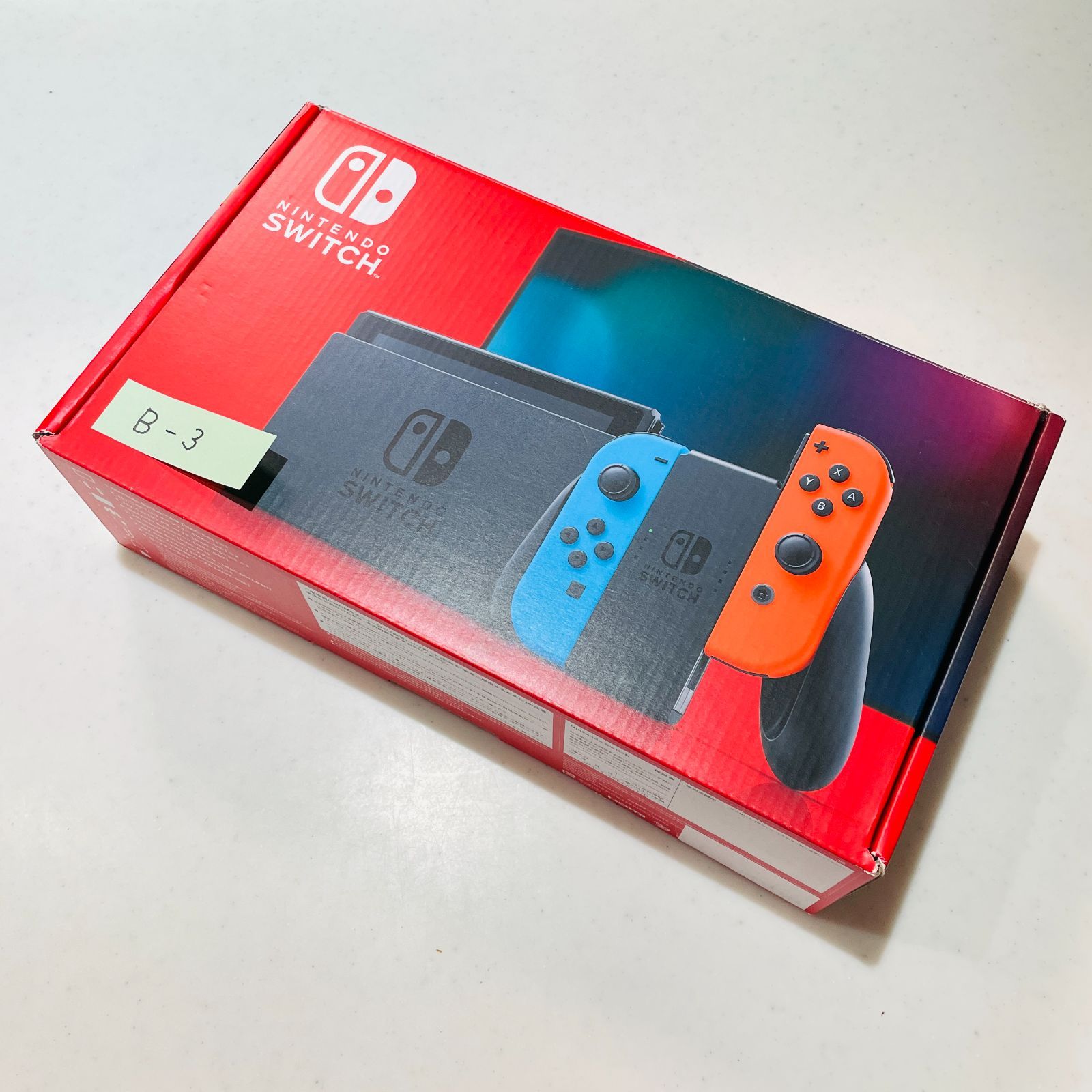 任天堂スイッチ 本体 ネオンブルー ネオンレッド 2020年製 バッテリー