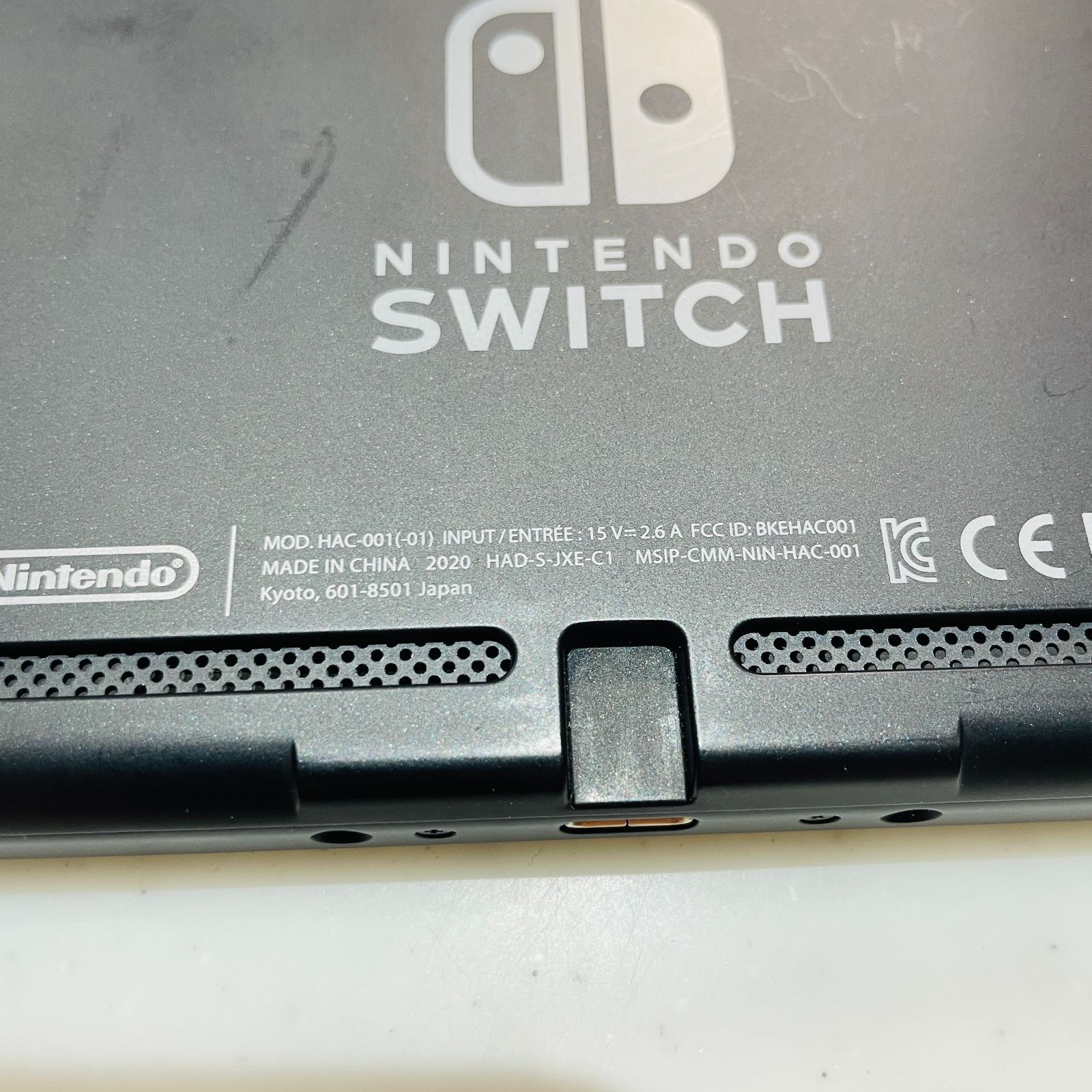 任天堂スイッチ 本体 ネオンブルー ネオンレッド 2020年製 バッテリー