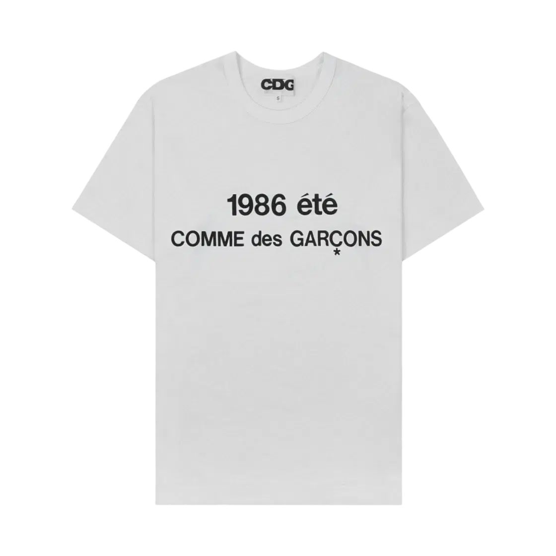 CDG 1986 コム・デ・ギャルソン Tシャツ 白