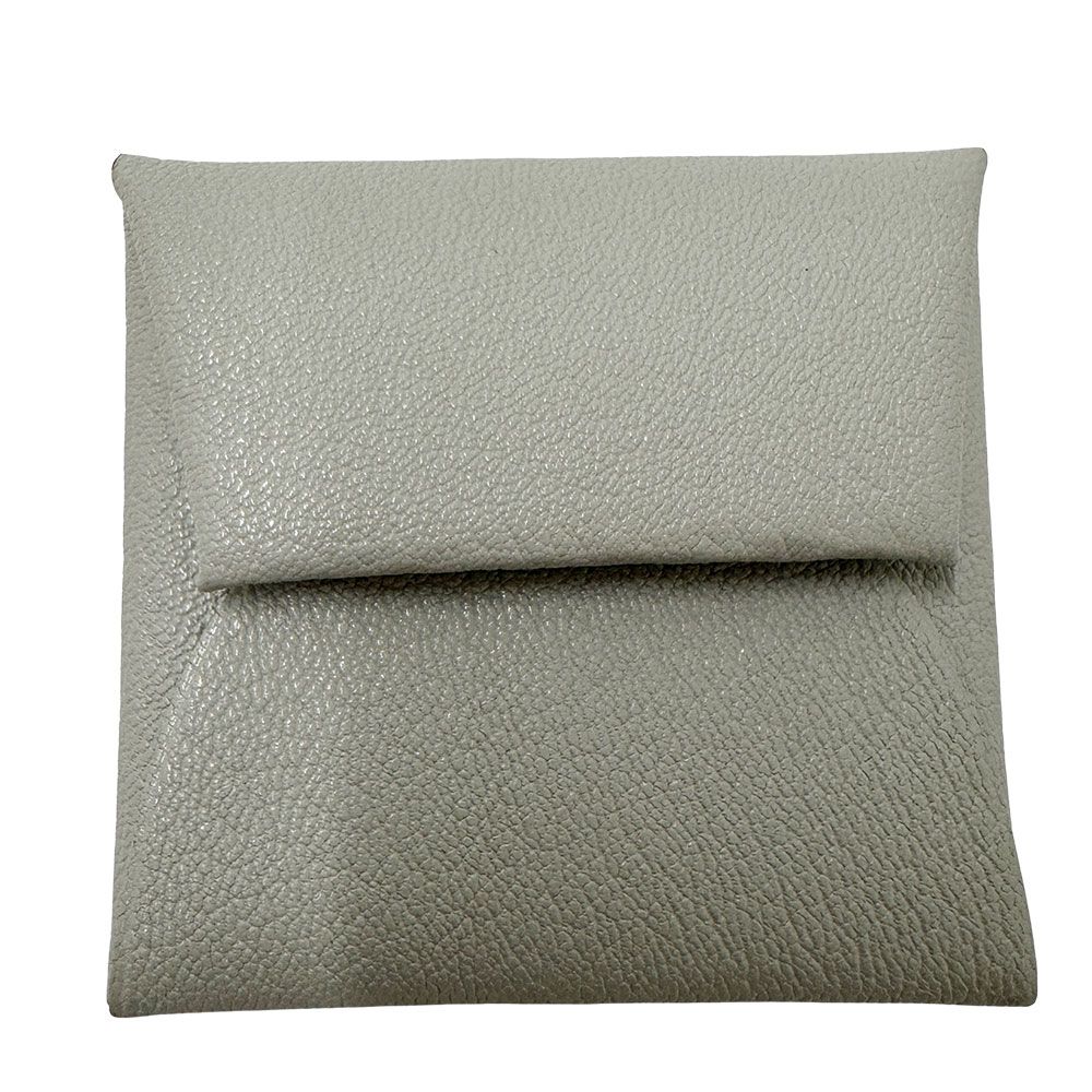 エルメス HERMES 財布 バスティア レディース メンズ ブランド コインケース シェブルミゾル パールグレー 【中古】