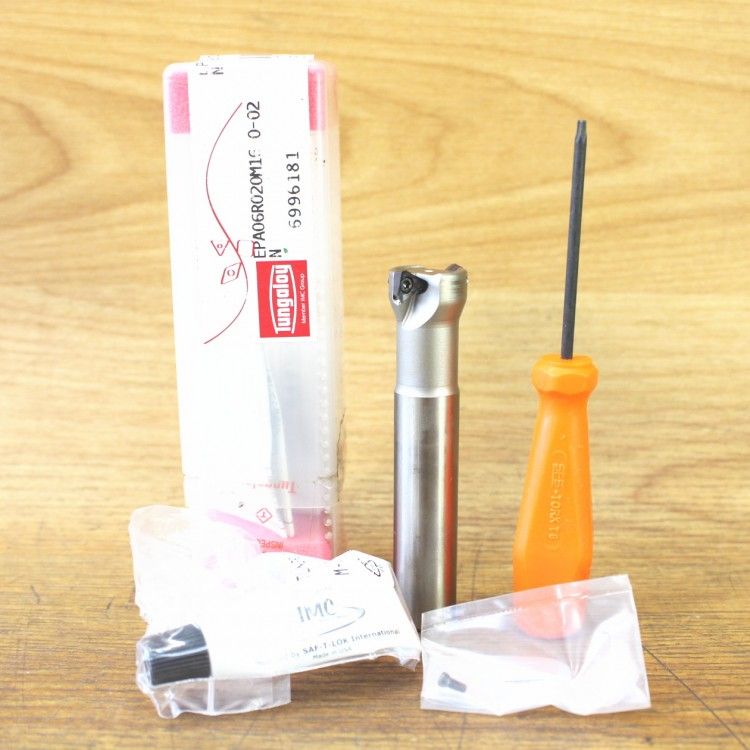 Tungaloy/タンガロイ EPA06R020M16.0-02N 壁面加工用カッタ スローアウェイエンドミル 刃径20mm シャンク径16mm