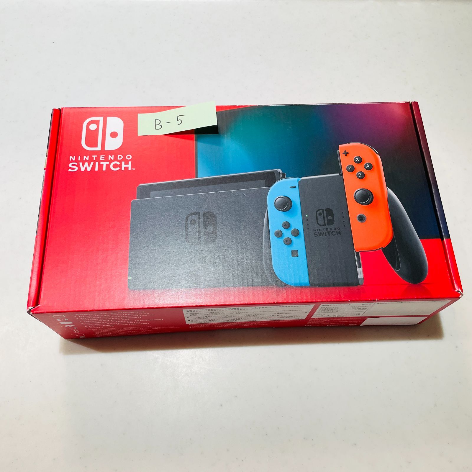 新型 Nintendo Switch ネオンブルー ネオンレッド 2021年製 動作確認