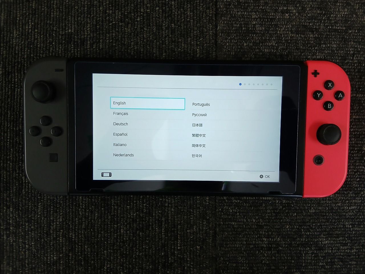 Nintendo Switch HAC-001 本体 Joy-Con付 初期化済み 動作確認済み