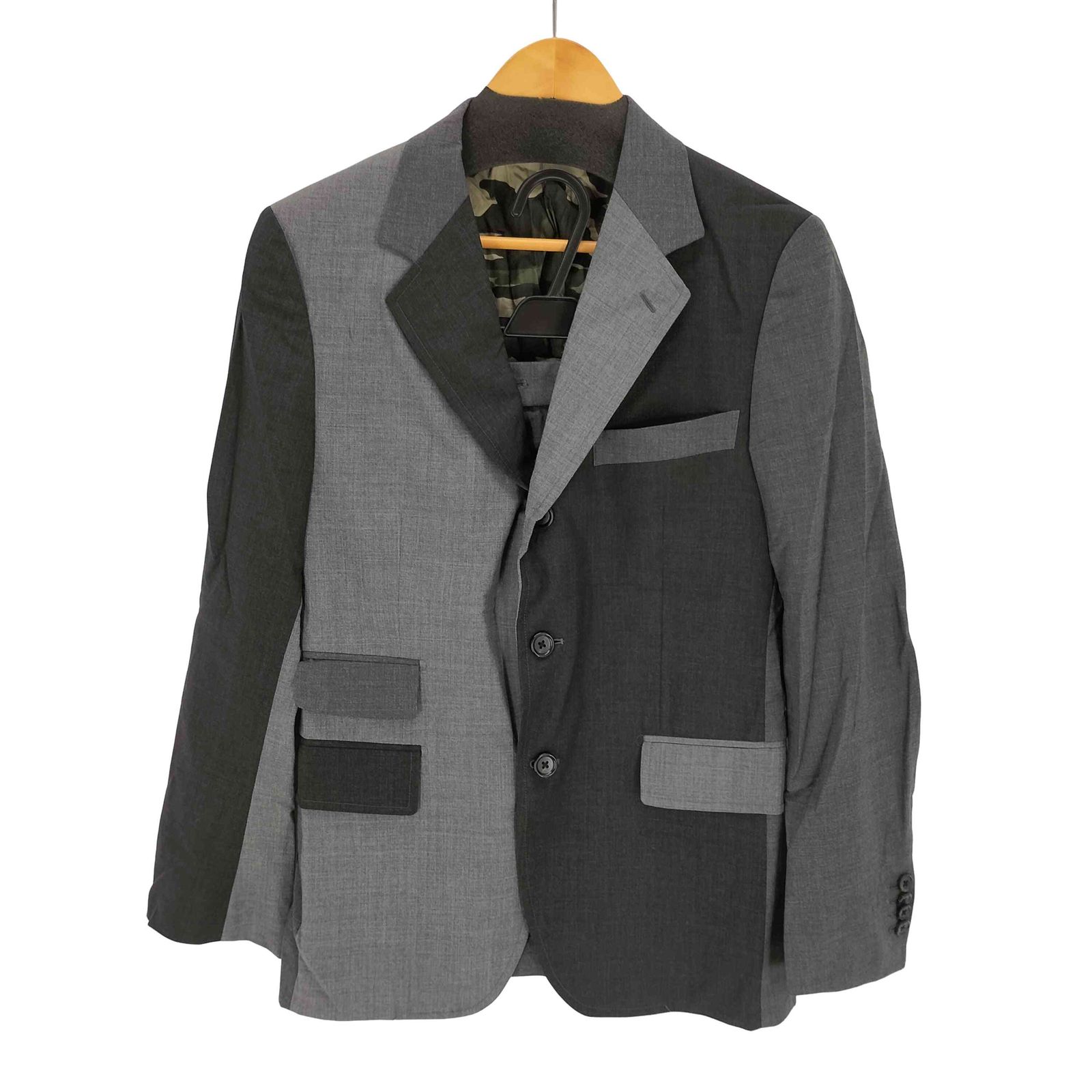 ユナイテッドアローズ UNITED ARROWS NICK WOOSTER クレイジーパターン 3Bジャケット メンズ 46