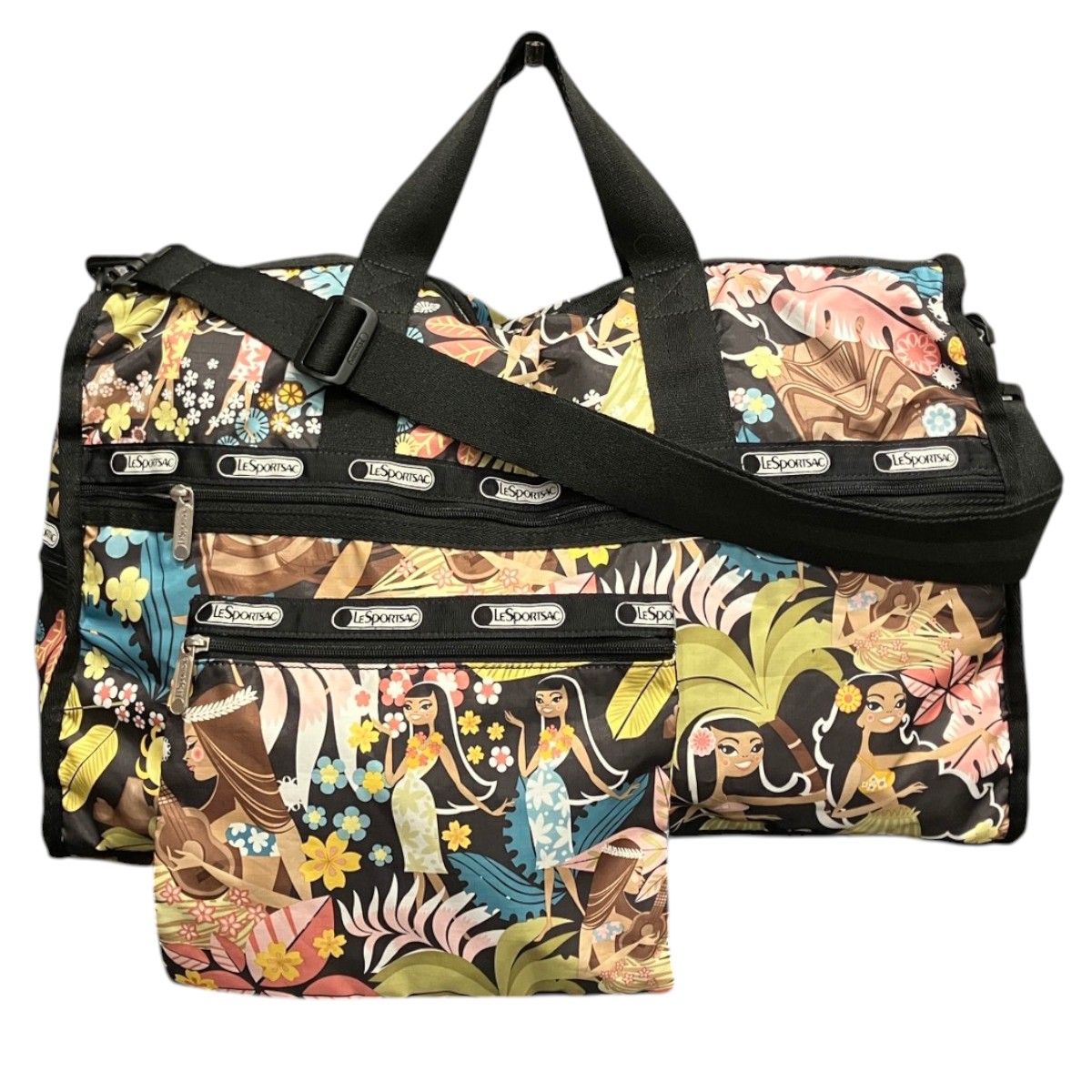 レスポートサック LeSportsac ワヒネフラ ボストンバッグ ナイロン レディース