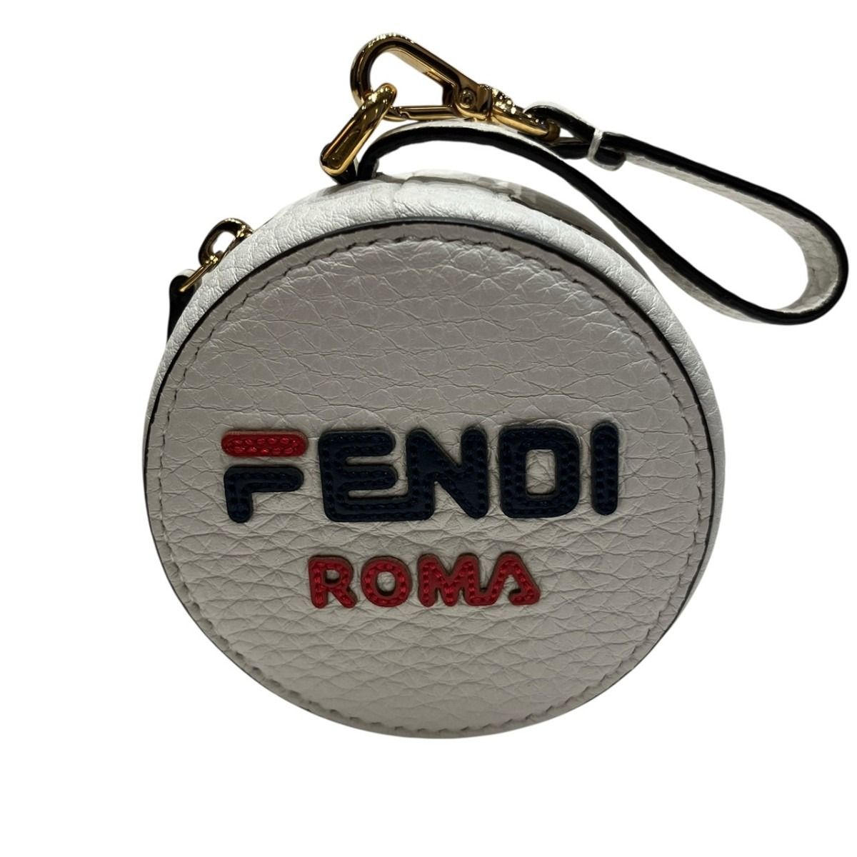フェンディ FENDI FILAコラボ フェンディマニア ポシェット レザー レディース