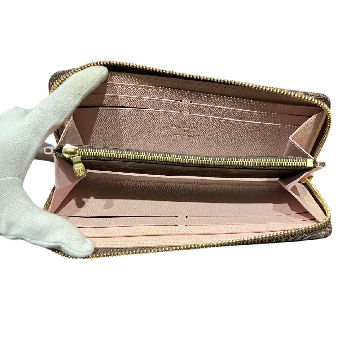 ルイ・ヴィトン LOUIS VUITTON ポルトフォイユクレマンス ラウンド