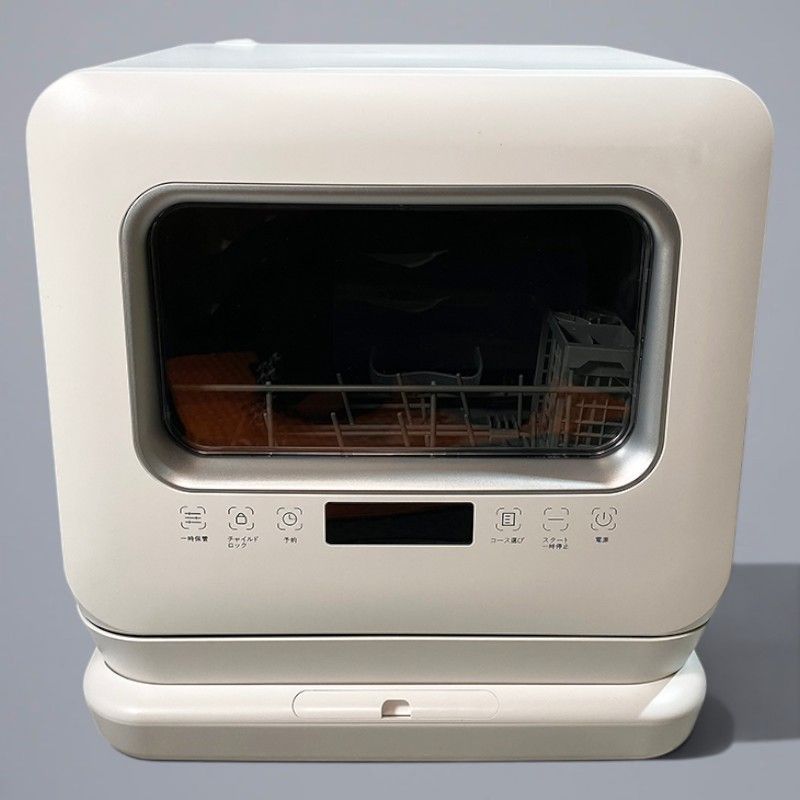 ほぼ新品 25年製 MAXZEN 食器洗い乾燥機 工事不要 JDW03BS01-SV 動作品 OHR