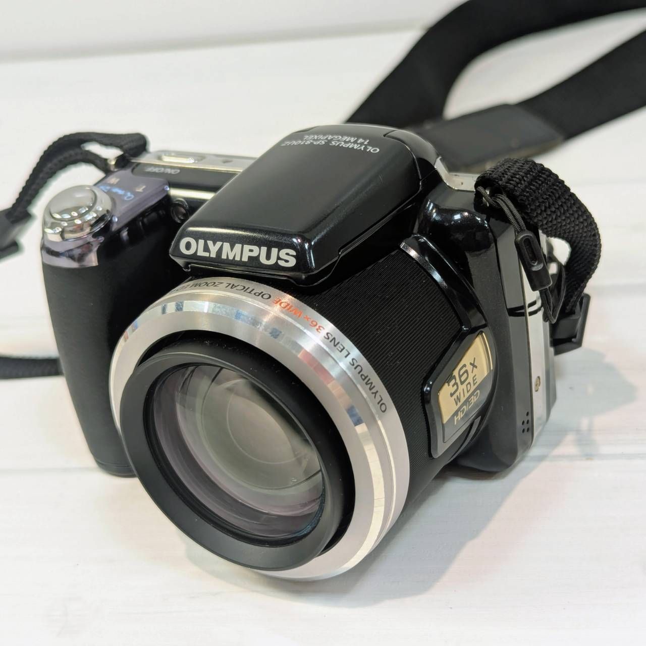 塩】OLYMPUS オリンパス 36倍ズーム 14MP デジタルカメラ SP-810UZ 