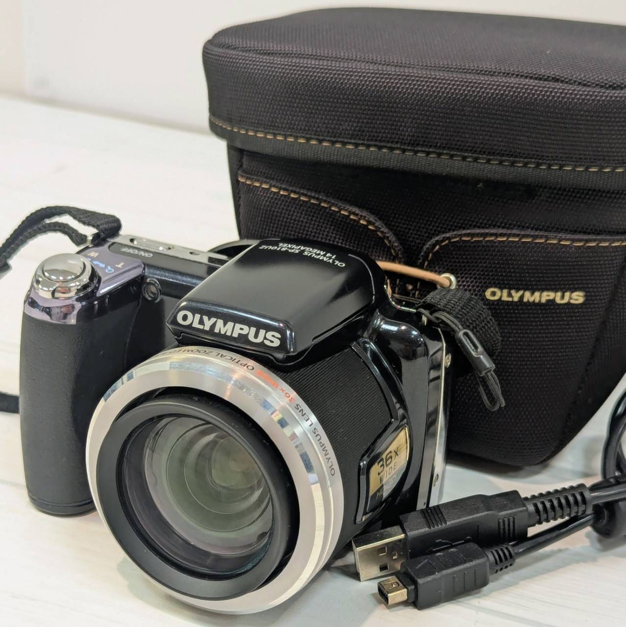 塩】OLYMPUS オリンパス 36倍ズーム 14MP デジタルカメラ SP-810UZ 