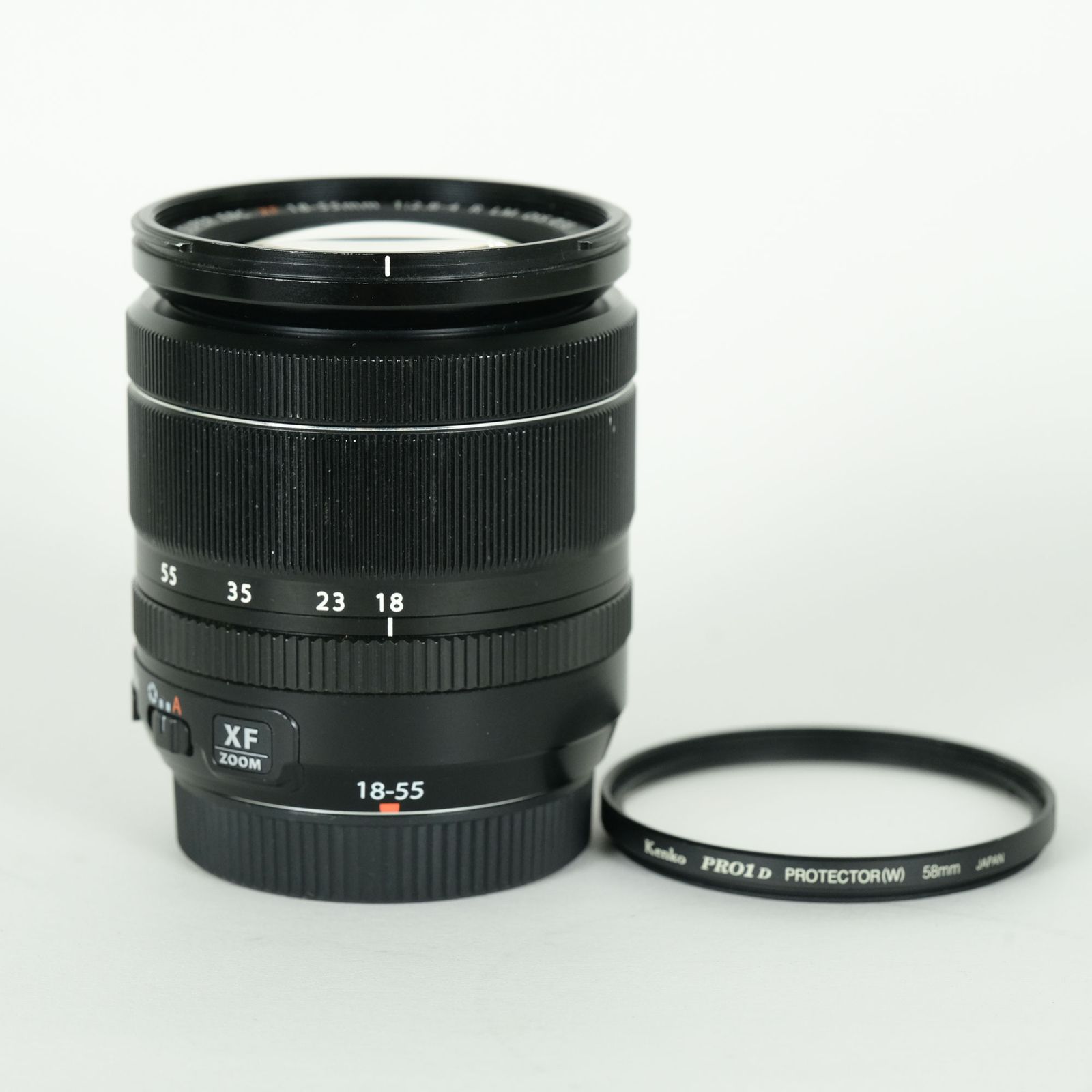 [並品 | フィルター付] FUJIFILM XF18-55mmF2.8-4 R LM OIS | FUJIFILM Xマウント