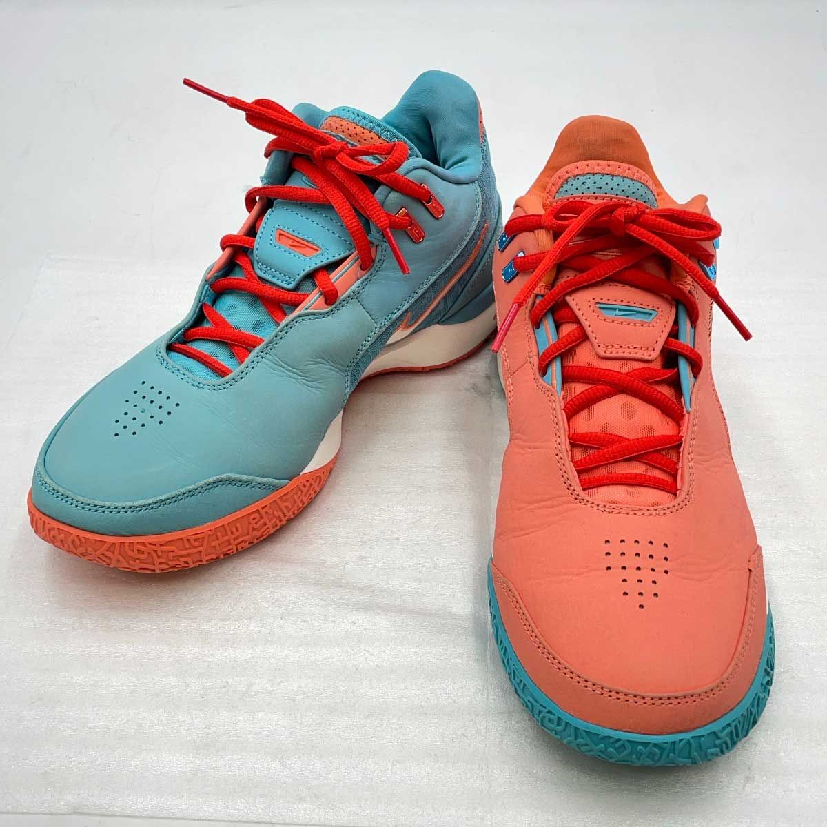 ナイキ レブロン NXXT Gen AMPD EP LEBRON NXXT Gen AMPD EP バスケットシューズ 25.5cm ミネラルブルー ライトワイルドマンゴー FJ1567-401 NIKE