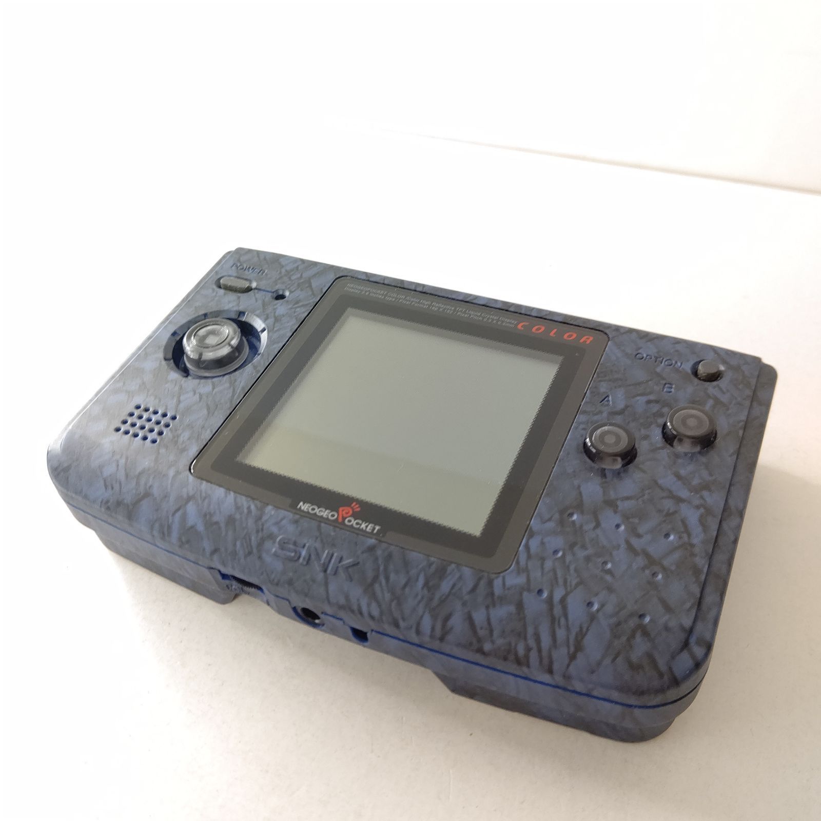 極美品 海外版 SNK ネオジオポケットカラー ストーンブルー 美品 希少
