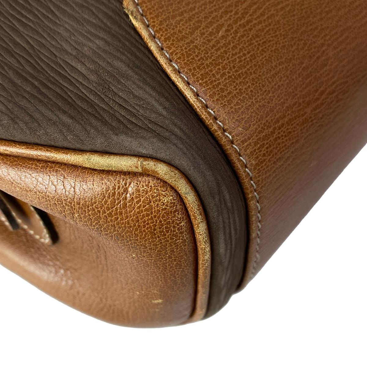 LOEWE(ロエベ) ショルダーバッグ ベラスケス ダークブラウン×ゴールド 