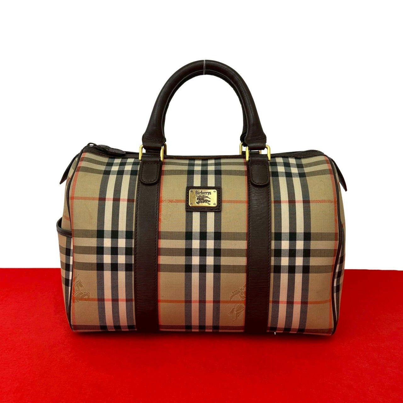 極 美品 Burberrys バーバリーズ ノバチェック シャドーホース 柄