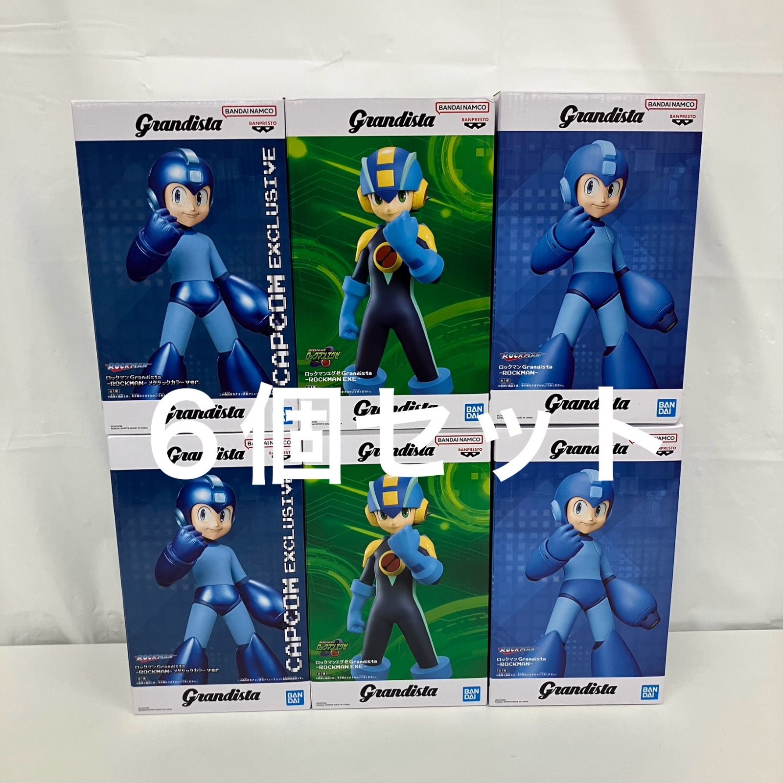 未開封 ロックマン ロックマンエグゼ Grandista ROCKMAN メタリック