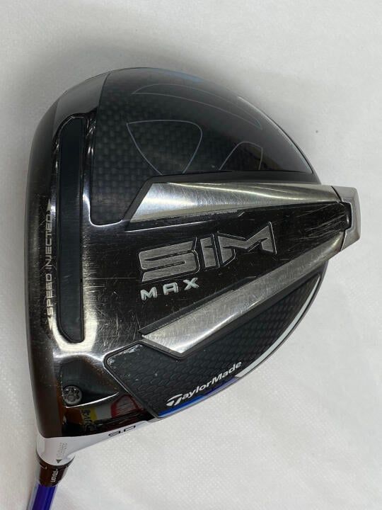 テーラーメイド　SIM MAX　9度　ツアーAD BB6x　Xフレックス　ドライバー　中古　ゴルフドゥ！高松田村店【最短即日発送】