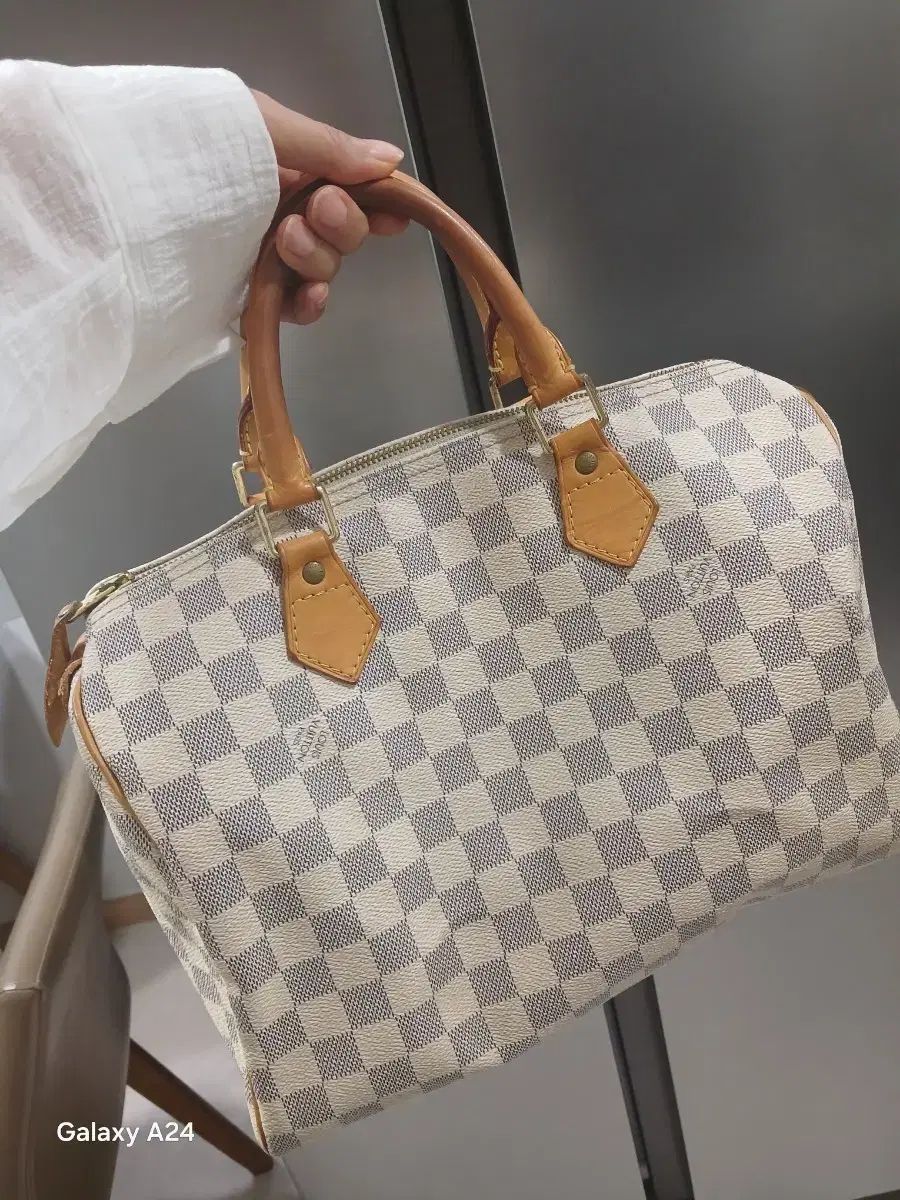 正規品 Louis Vuitton ルイヴィトン アズール スピーディ 30