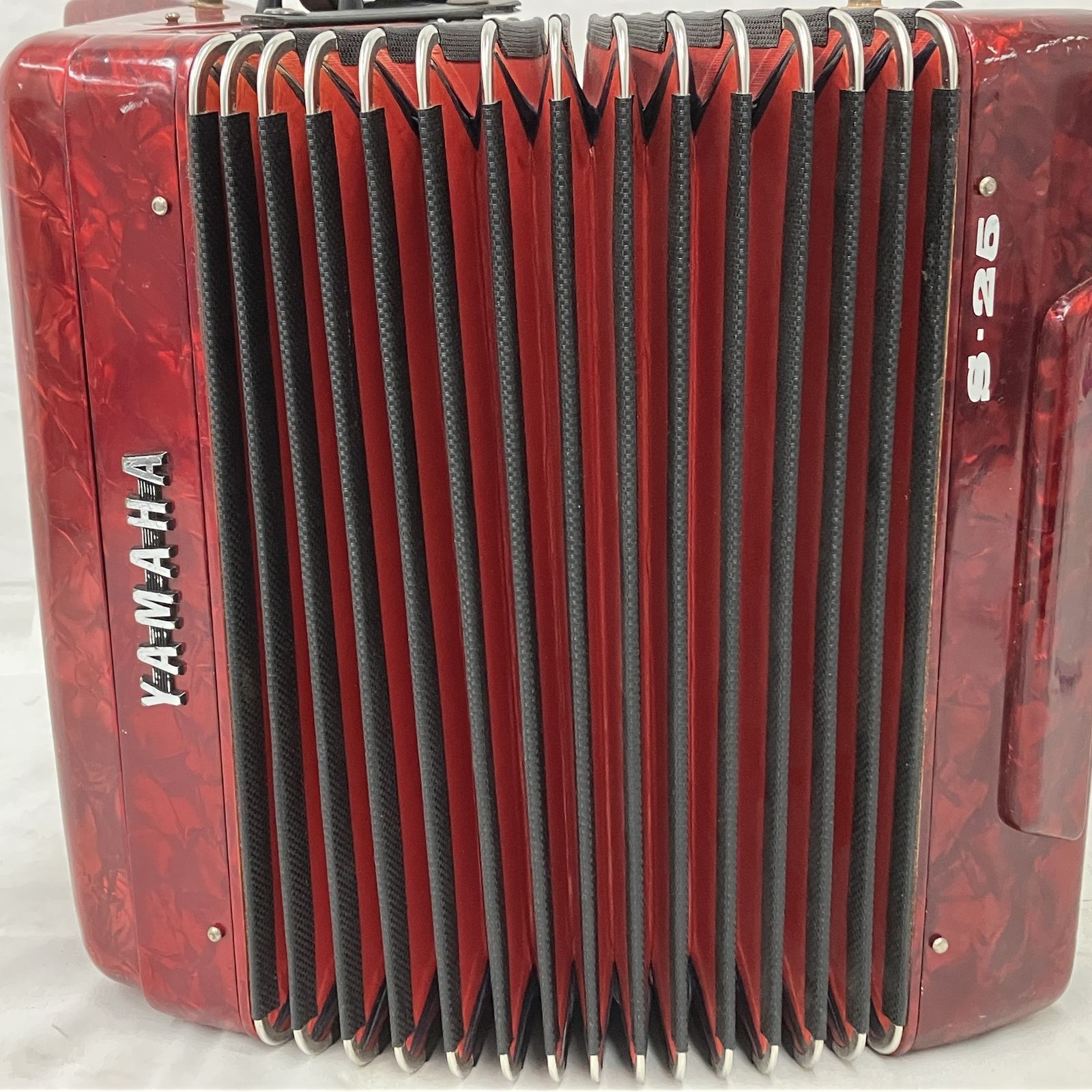 YAMAHA アコーディオン S-25 ケース付 鍵盤楽器 25鍵 ジャンク