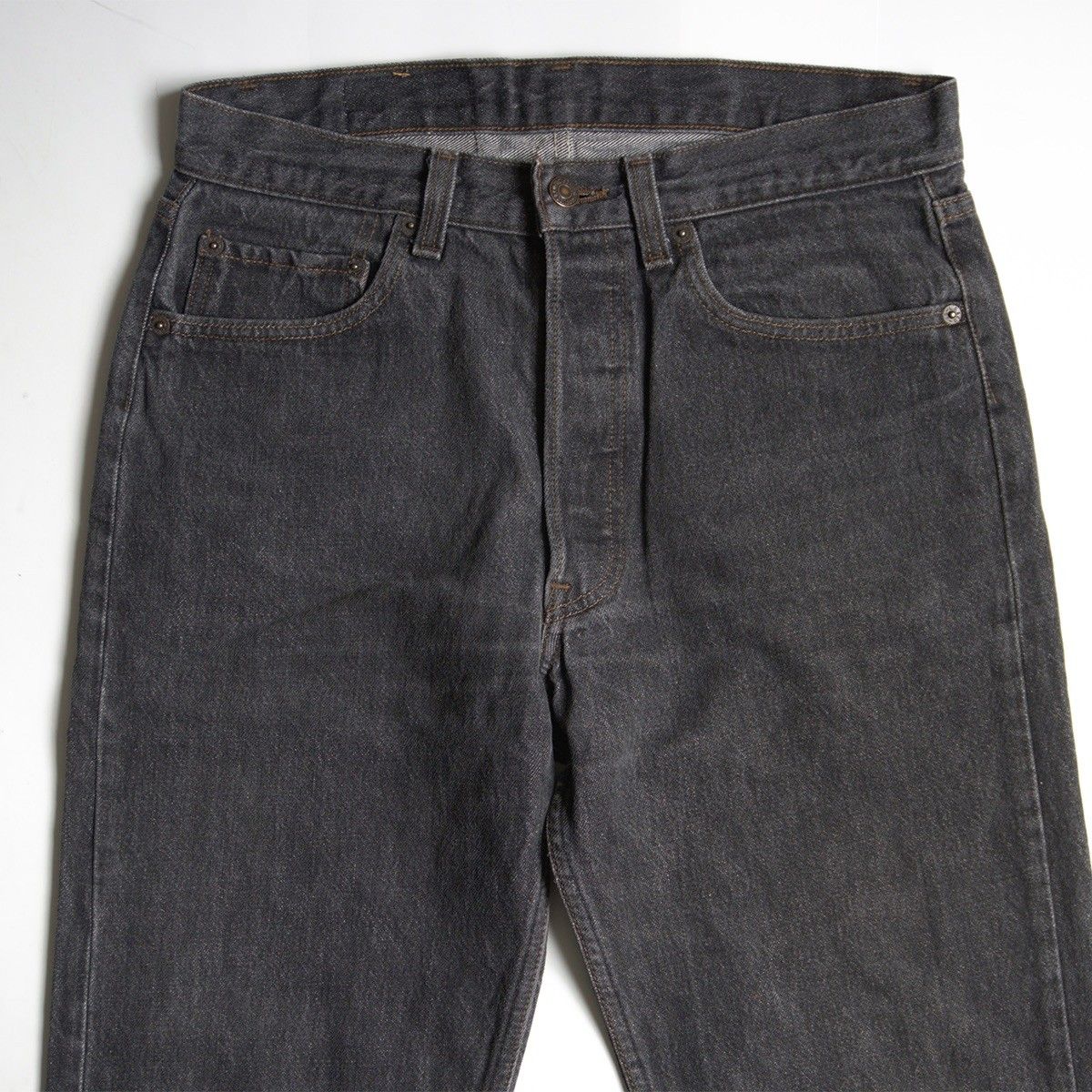 先染め】 LEVI'S 【80s/501 ブラックデニム デニムパンツ】32×34