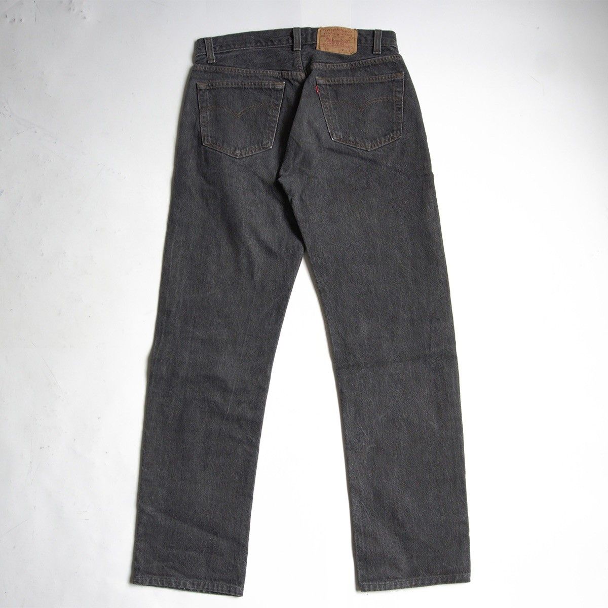 先染め】 LEVI'S 【80s/501 ブラックデニム デニムパンツ】32×34
