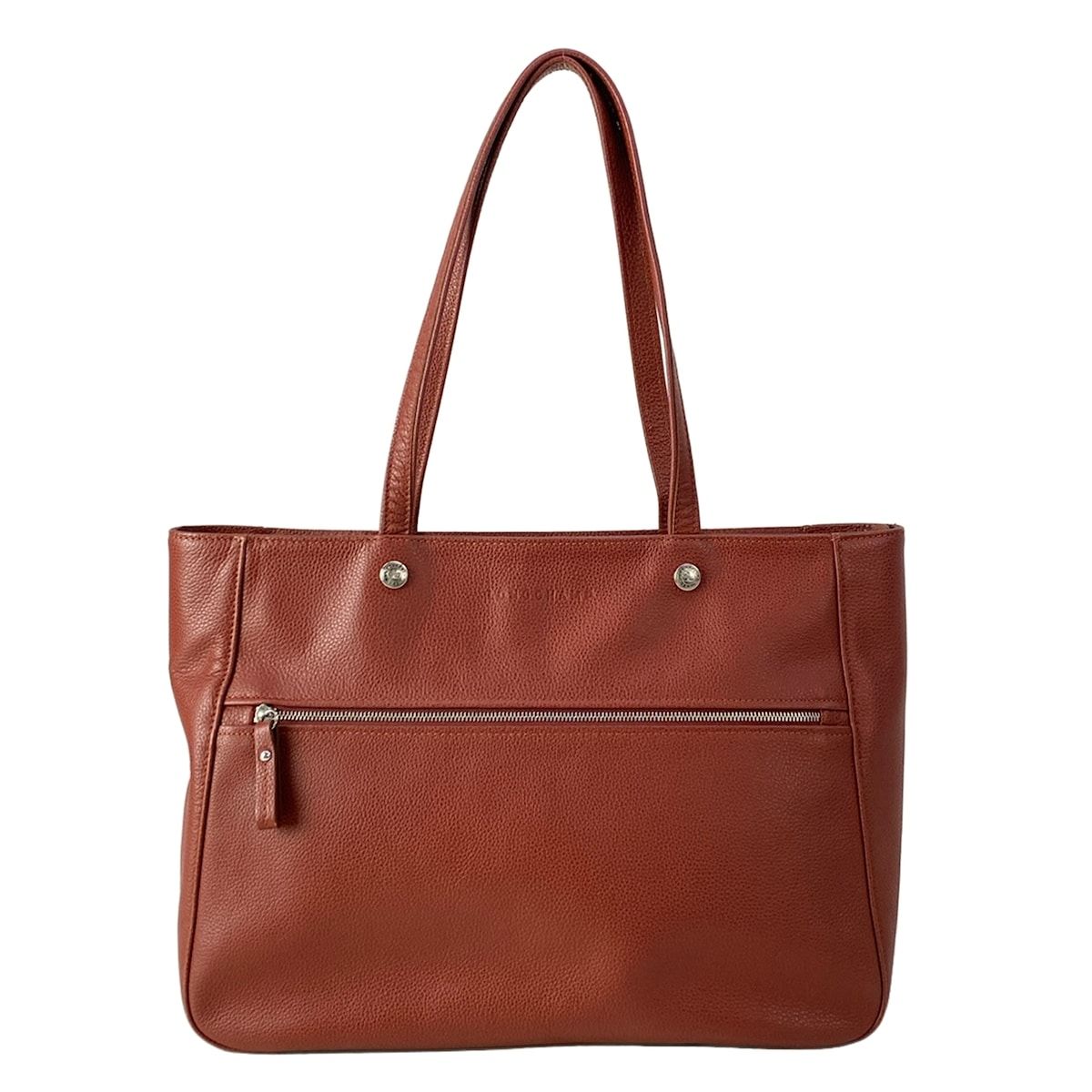 LONGCHAMP(ロンシャン) ショルダーバッグ - L1374021404 ダークブラウン レザー