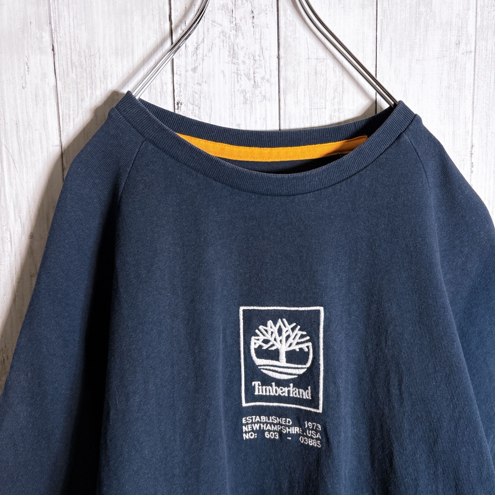 刺繍ロゴ/ワンポイント】Timberland ティンバーランド 半袖Tシャツ