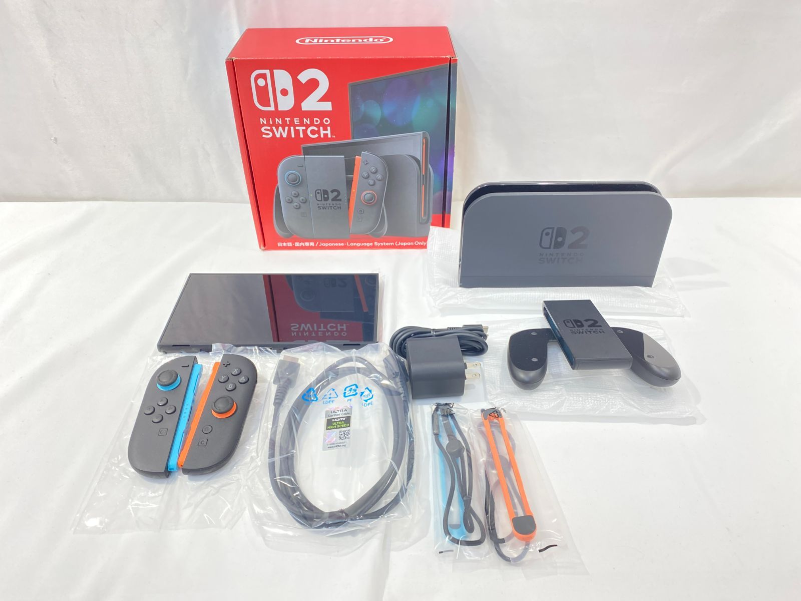 【七重浜36-1-080611】中古品 Nintendo switch2 日本語版 本体 任天堂 スイッチ ゲーム機 ゲームハード