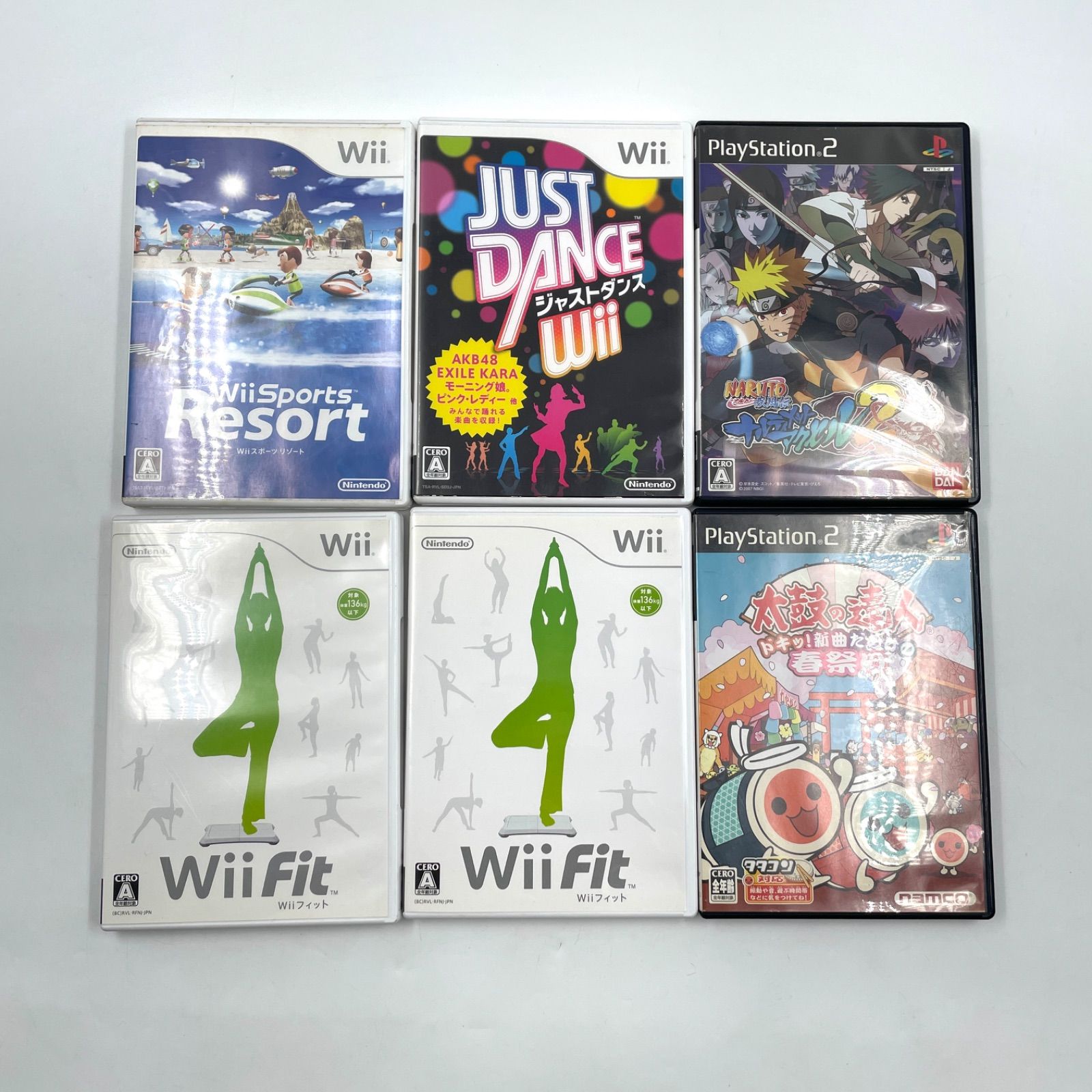 Wii バランスボード 3台 コントローラー3個 ソフト6本 まとめ売り 