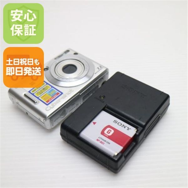 美品 Cyber-shot DSC-W35 シルバー 即日発送 SONY デジカメ デジタルカメラ 本体 土日祝発送OK 08000