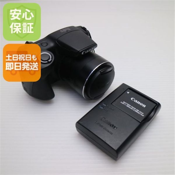 美品 PowerShot SX400 IS ブラック 即日発送 デジカメ Canon 本体 土日祝発送OK 08000