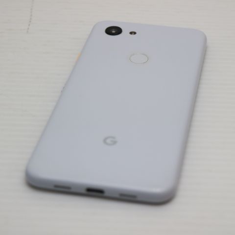 超美品 Google Pixel 3a クリアリーホワイト スマホ 本体 白ロム 土日