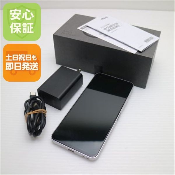 超美品 Zenfone 9 128GB ムーンライトホワイト SIMフリー スマホ ASUS