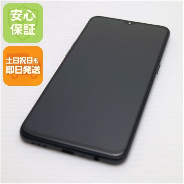 新品同様 OPPO Reno A 64GB ブラック スマホ 本体 白ロム 土日祝発送OK 08000