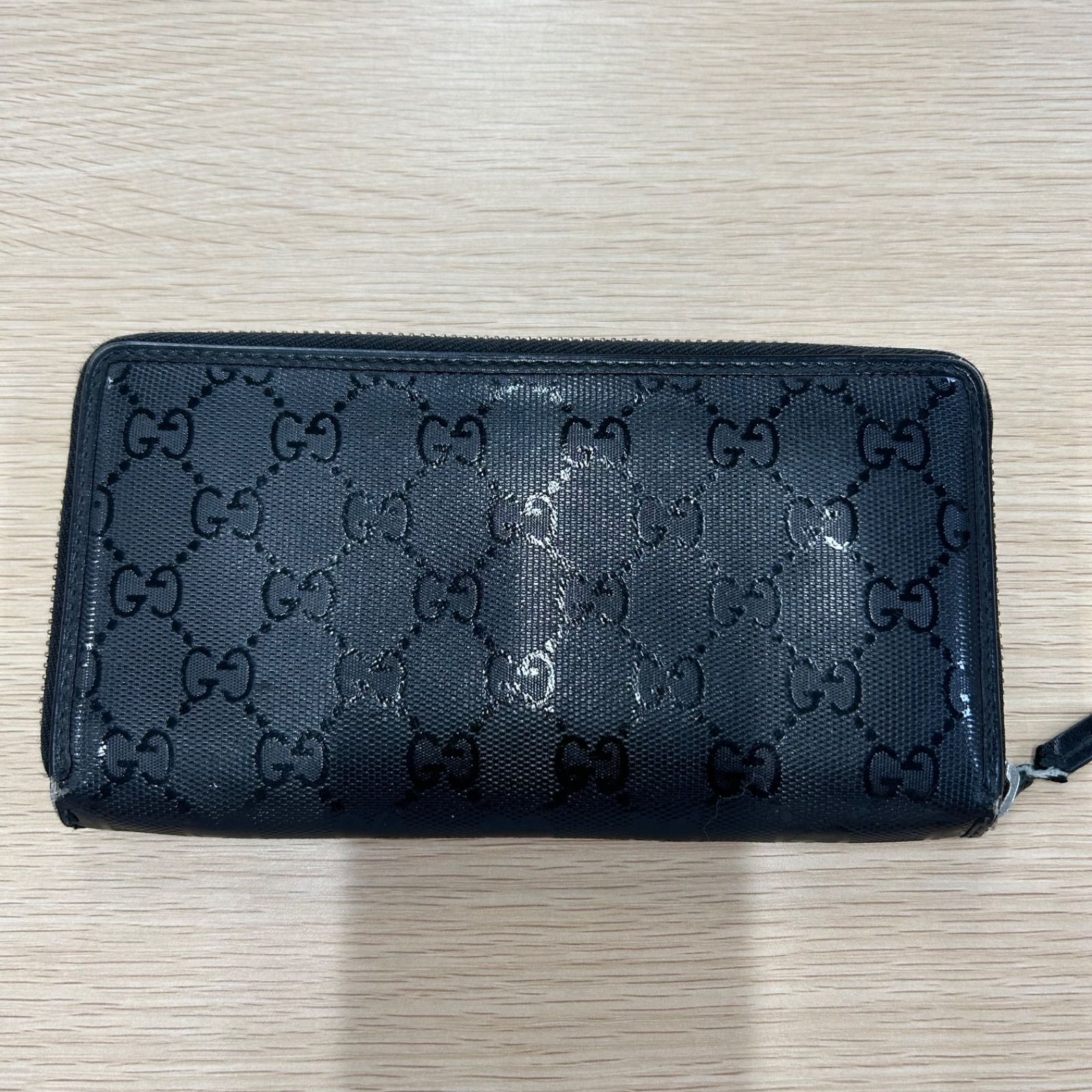 GUCCI グッチ 長財布 ラウンドファスナー インプリメ - メルカリ