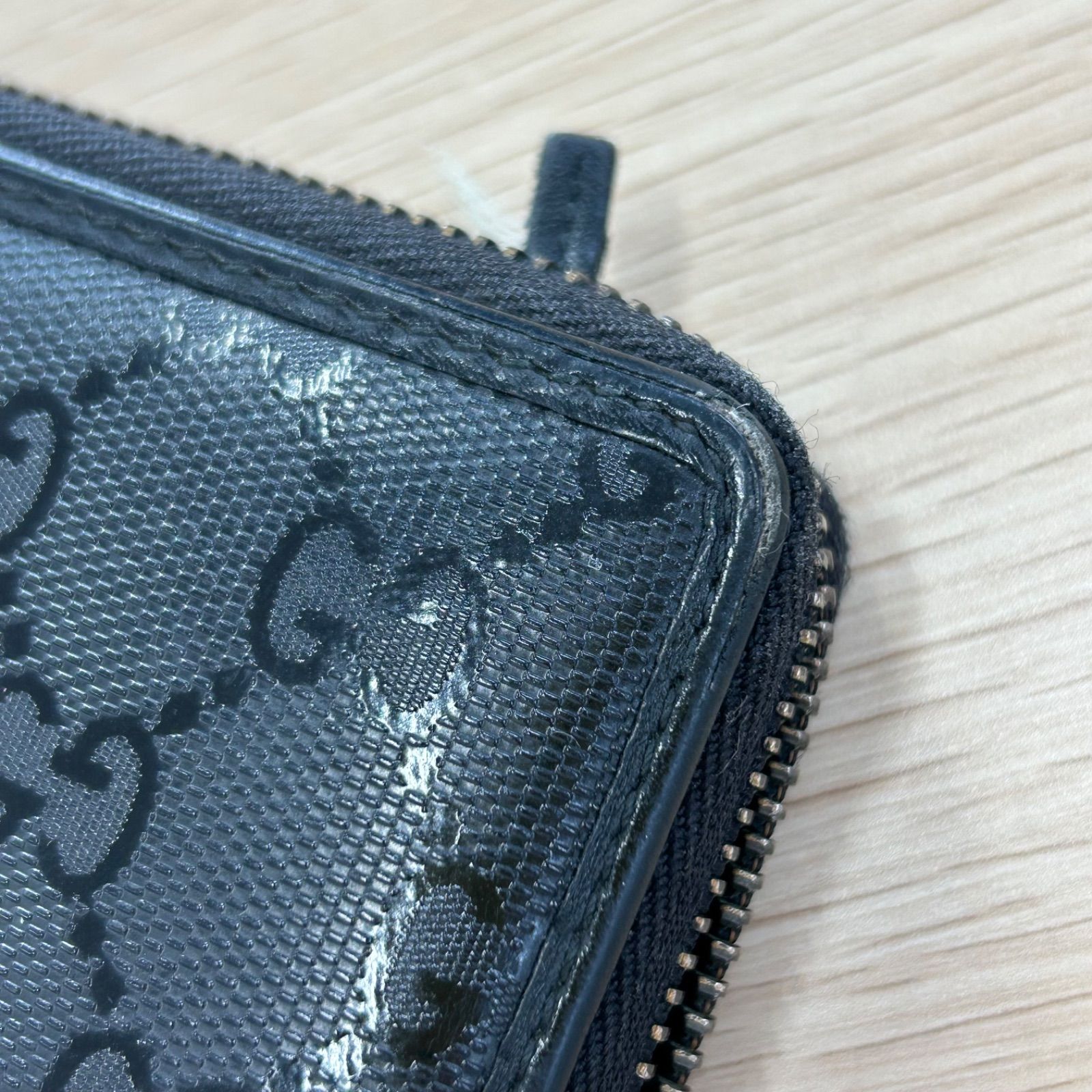 GUCCI グッチ 長財布 ラウンドファスナー インプリメ - メルカリ