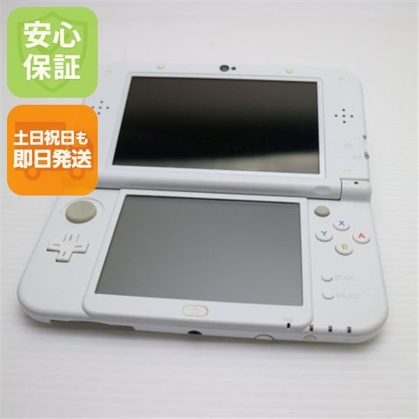 良品中古 Newニンテンドー3DS LL パールホワイト 即日発送 game 任天堂 本体 土日祝発送OK 08000